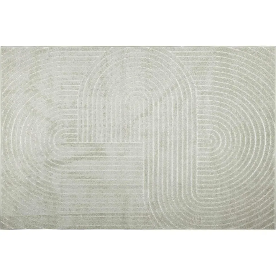 vidaXL Binnen- en buitentapijt PALMERAS Groen 160 x 230 cm Polyester