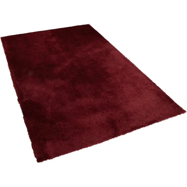 Beliani EVREN - Shaggy vloerkleed - Rood - 200 x 300 cm - Polyester