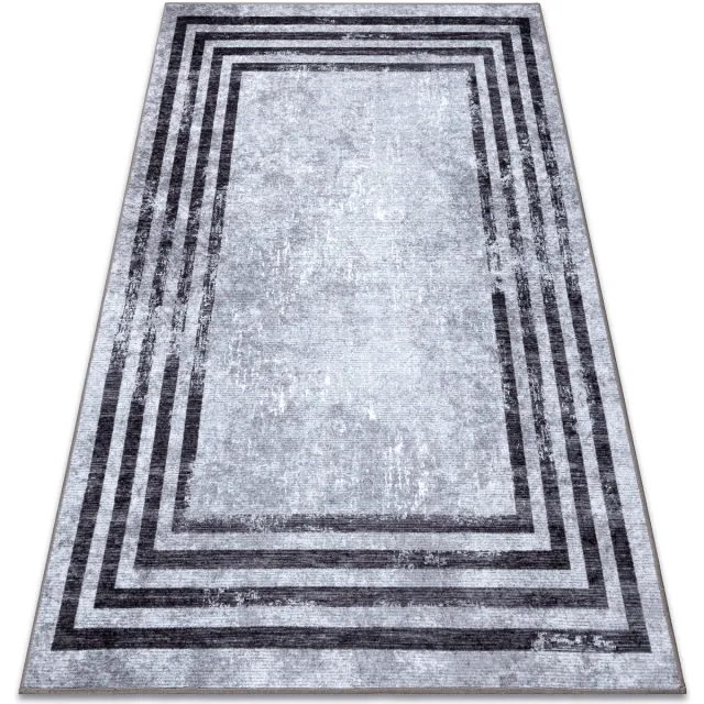 RUGSX Kleden Rugsx MIRO 51325.805 tapijt wasbaar geometrisch, kleur a 160x220 cm Grijs