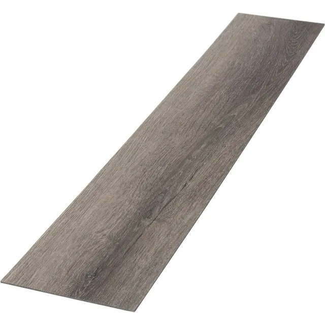 ml-design Deluxe PVC vloerplanken zelfklevende vinylvloer grenen-grijs houtlook 91,5x15,3 cm dikte 2 mm 6,69m²/48 planken antislip waterbestendig eenvoudige installatie laminaat planken natuurlijk houteffect met click systeem voor elk interieur