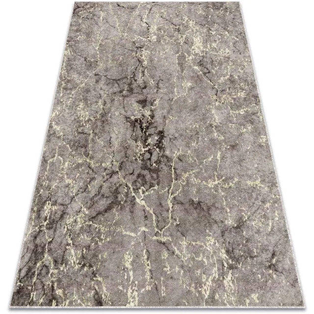 RUGSX Kleden Rugsx MIRO 52003.801 tapijt wasbaar marmer antislip - 120x170 cm Grijs