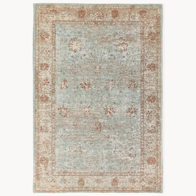 Westwing Collection Handgeweven chenille vloerkleed Rimini Kleurrijk