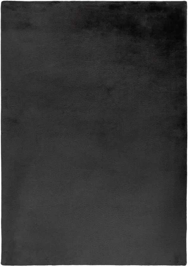 Dutch XXL Hoogpolig Vloerkleed | Tapijt | Spirit | Uni | Antraciet | 120x170 cm