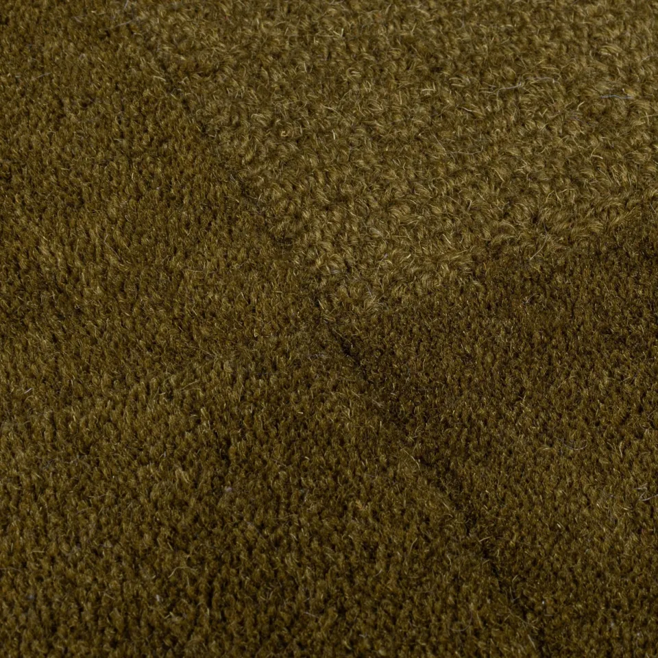 Flair Rugs Checkerboard Modern Vloerkleed Wol groen, foto 6