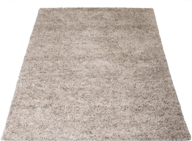 Veer Carpets Vloerkleed Zumba Beige 160 x 230 cm - Hoogpolig Wollen Design Vloerkleed