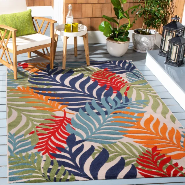 Muratap Floral Outdoor - Buitenkleed Tuin - Weerbestendig Vloerkleed - Multi