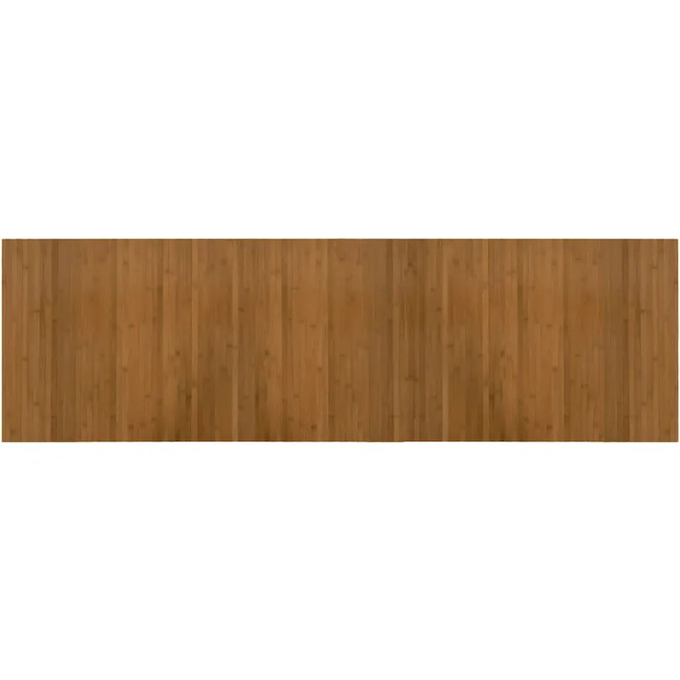 vidaXL Vloerkleed rechthoekig 60x200 cm bamboe bruin, foto 3