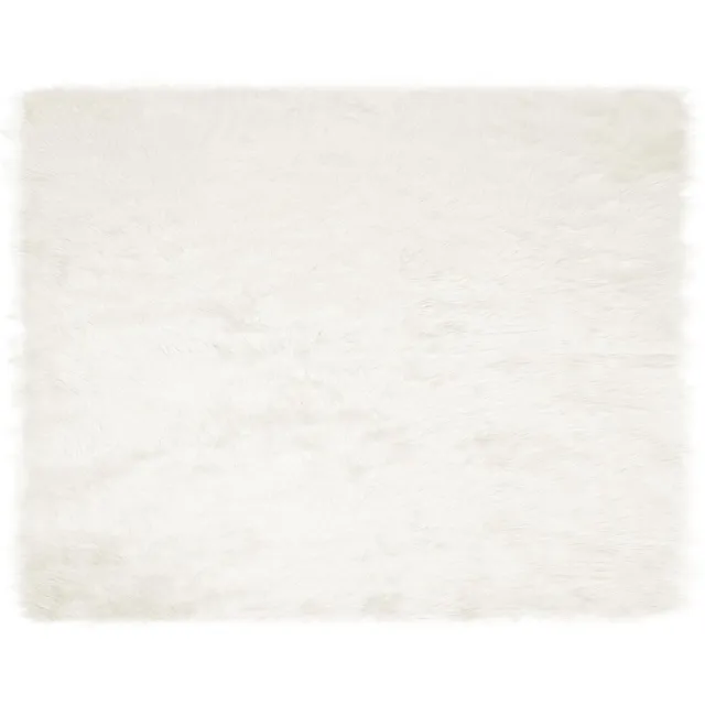 vidaXL Tapijt - van - imitatie - schapenvacht - TAFALLA - Wit - 200 - x - 280 - cm