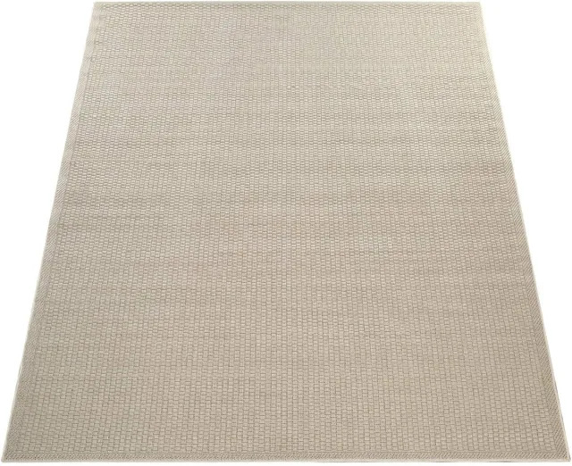 flycarpets Binnen & Buitenkleed Timiso - Effen Uni - Beige