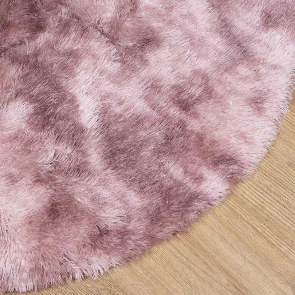 vidaXL Hoogpolig vloerkleed NAVARRA 300x200 cm polyester stoffig roze, foto 4
