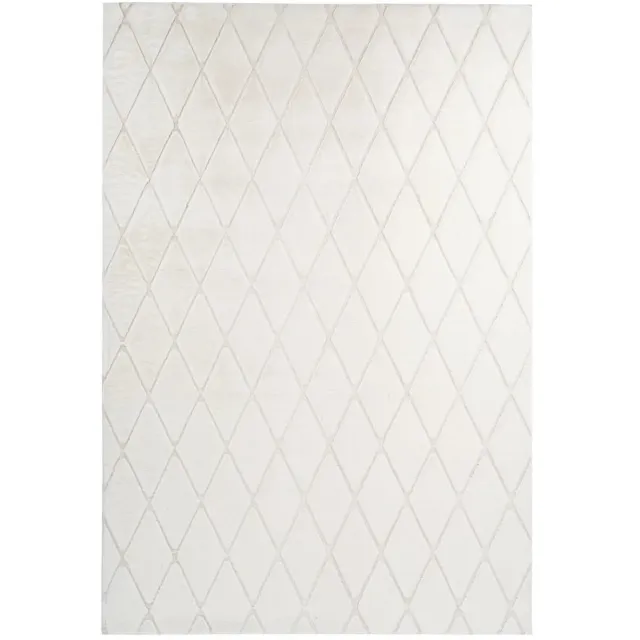 Dutch XXL Scandinavisch Vloerkleed | Tapijt | Vivica | Ruiten | Wit/Crème Wit / Crème