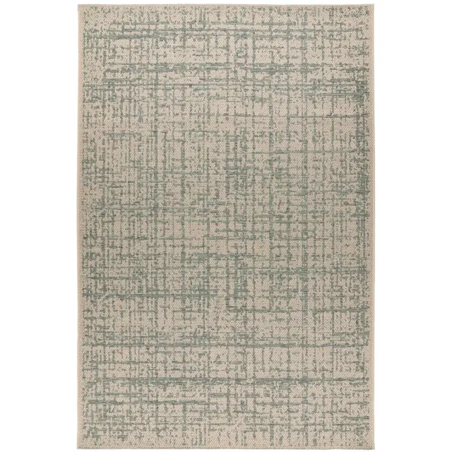 Dutch XXL Sisal Vloerkleed | Tapijt | Fiesta | Strepen | Oceaanblauw | 120x170 cm