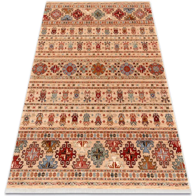 RUGSX Kleden Rugsx Wollen tapijt KESHAN oosters 7684/53555 beige / 200x290 cm