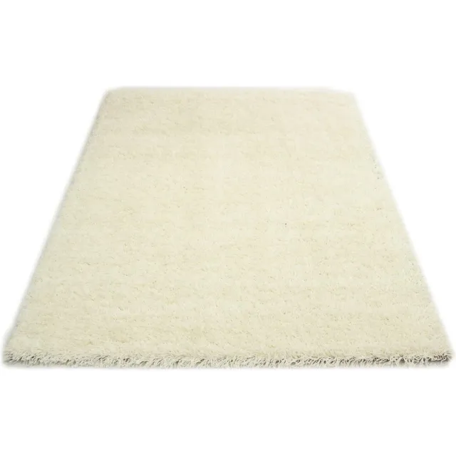 Merinos Vloerkleed Shaggy Plus 963 White 200x290 cm wit