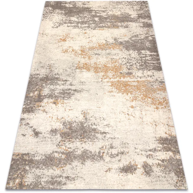 RUGSX Kleden Rugsx Wollen tapijt ABBY 486.28.LA110 OSTA Vintage, mode 80x160 cm Beige