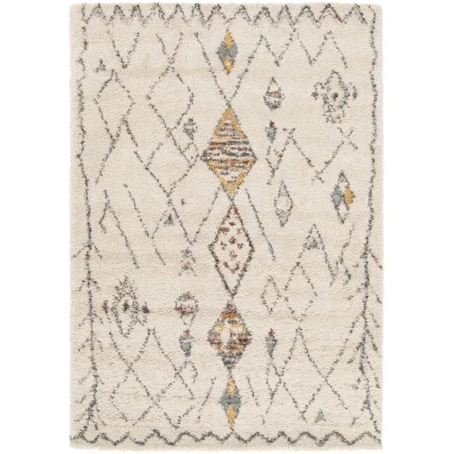 AFK Living Shaggy tapijt dik en comfortabel TIZI beige