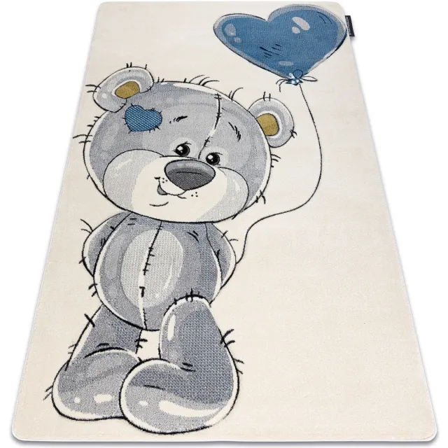 RUGSX Kleden Rugsx Tapijt PETIT BEAR beertje, BEER crème Beige
