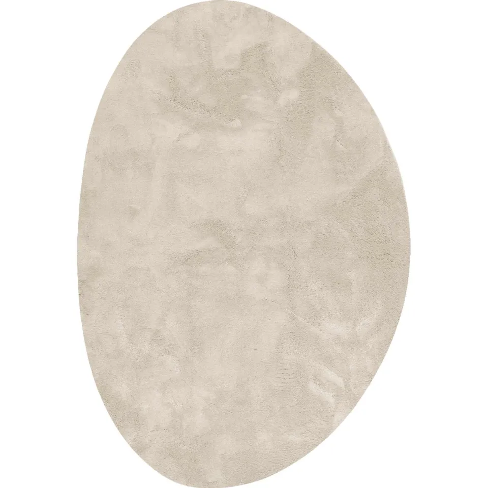 vidaXL Tapijt HUARTE Beige 120 x 170 cm Polyester