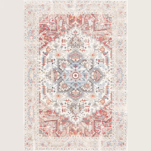 Pergamon Finesse - Vintage Designtapijt - Oriënt Keshan Rood