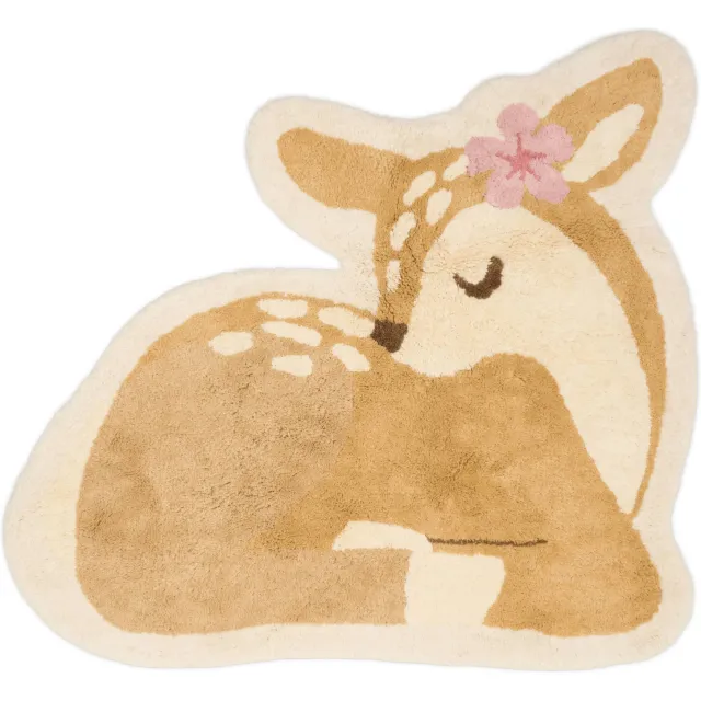 Little Dutch kindervloerkleed hert Beige