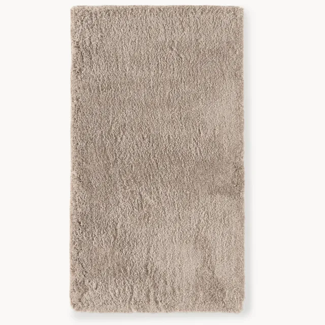 Westwing Collection Hoogpolig extra zacht vloerkleed Leighton Taupe