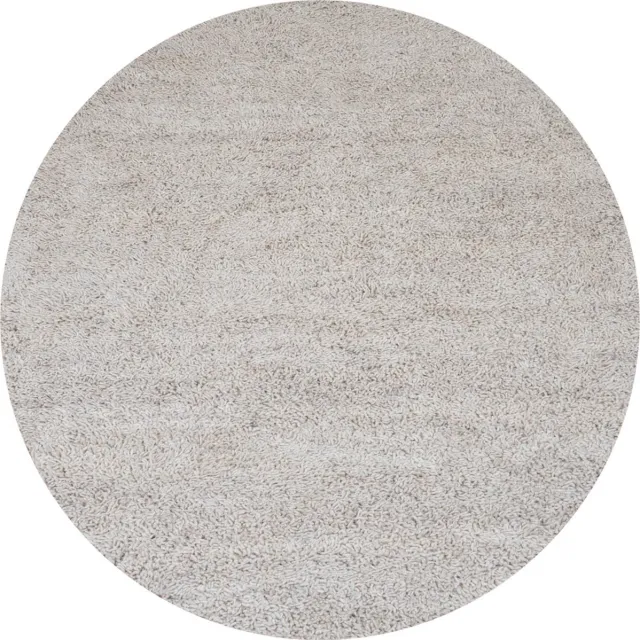 Veer Carpets Vloerkleed Berbero Pelosa Creme 815 - Wol Hoogpolig Vloerkleed – Japandi / Tijdloos Design Beige