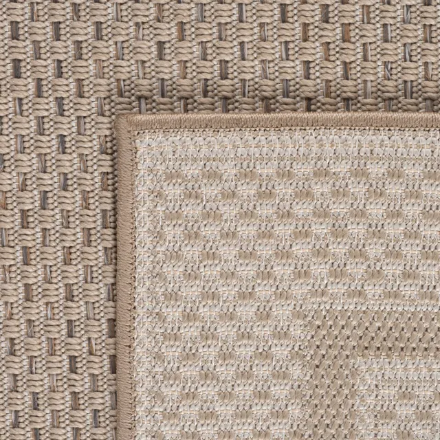Ayyildiz Desert – Buitenkleed – Beige – Met rand – Ø 200 cm rond