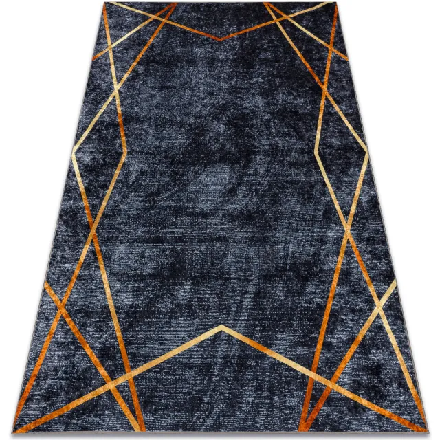 RUGSX Kleden Rugsx MIRO 51233.810 tapijt wasbaar geometrisch antislip 140x190 cm Grijs