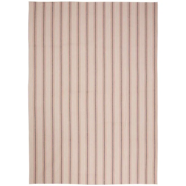 Atmosphera Créateur d'intérieur® Antislip katoenen tapijt met strepen GROOVE bleu navy