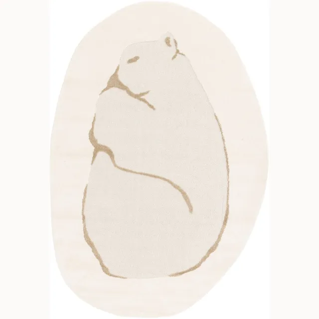 AFK Living Kinderkleed met reliëfeffect ORSO beige