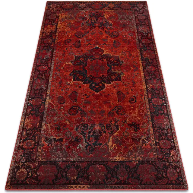 RUGSX Kleden Rugsx tapijt POLONIA Dukato Ornament robijn 200x300 cm Rood