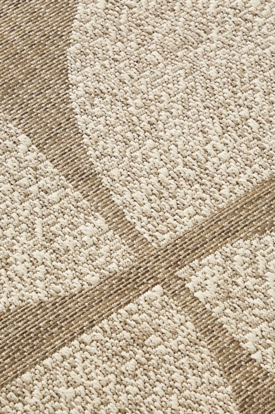 NOUS Living binnen- en buitenvloerkleed Talvi (230x160 cm) beige/zand, foto 4