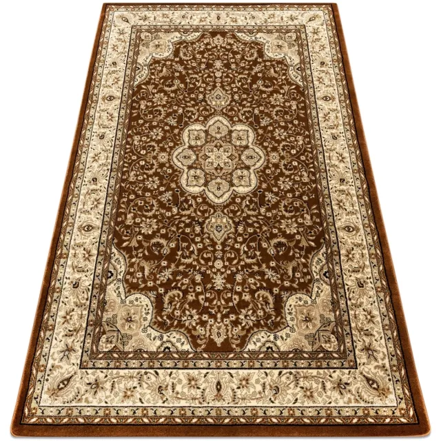 RUGSX Kleden Rugsx Tapijt ROYAL AGY patroon 0521 bruin 150x300 cm