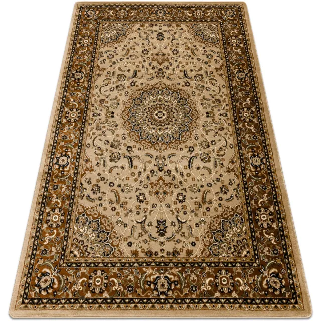 RUGSX Kleden Rugsx Tapijt ROYAL E0177 Kader, rozet - beige 150x230 cm