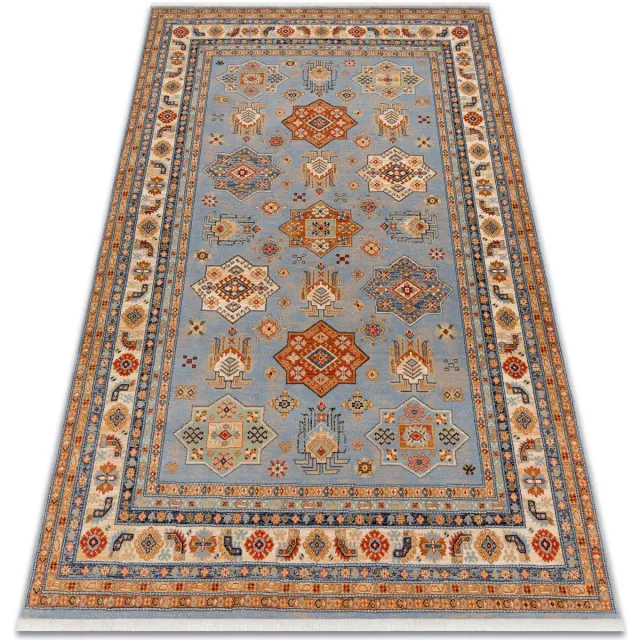 RUGSX Kleden Rugsx Wollen tapijt KESHAN Frame oosters 7683/53544 beig 160x230 cm Beige