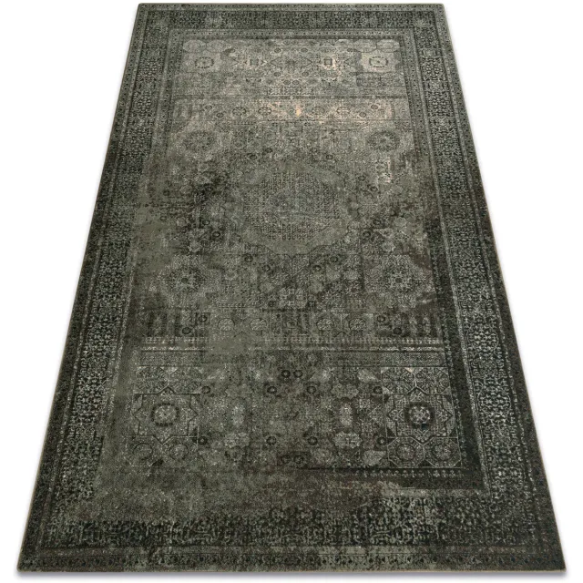 RUGSX Kleden Rugsx Tapijt OMEGA MAMLUK Rozet vintage iron groen 200x300 cm