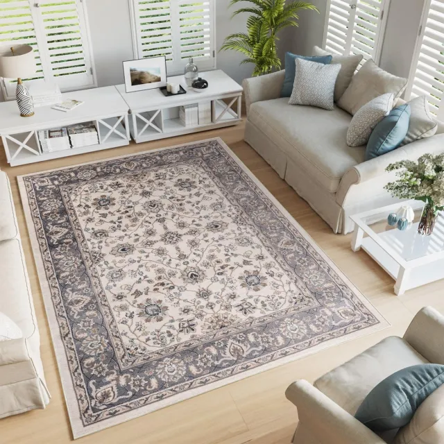 Tapiso Colorado Vloerkleed Beige Woonkamer Oriental Tapijt, foto 7