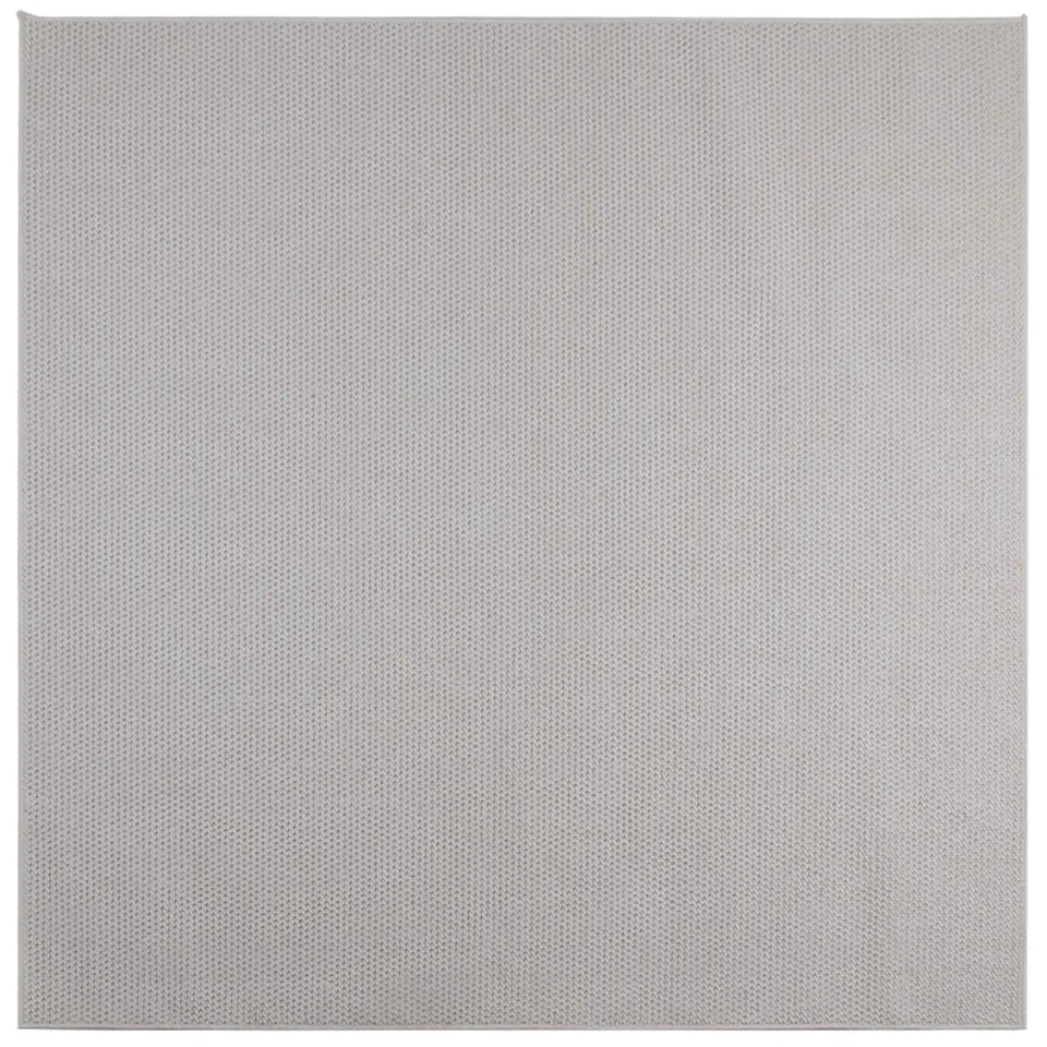 vidaXL Binnen kleed LUGO Crèmekleurig 120 x 120 cm Polyester