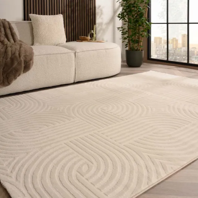 TrueWeave Scandinavische loper - Serene Vidda crème 80x250