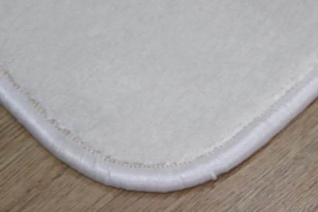 Prima Luxe - Vloerkleed - Naast bed/bank - Warme voeten - Loper - Tamara - wit - ecru - 60x150cm