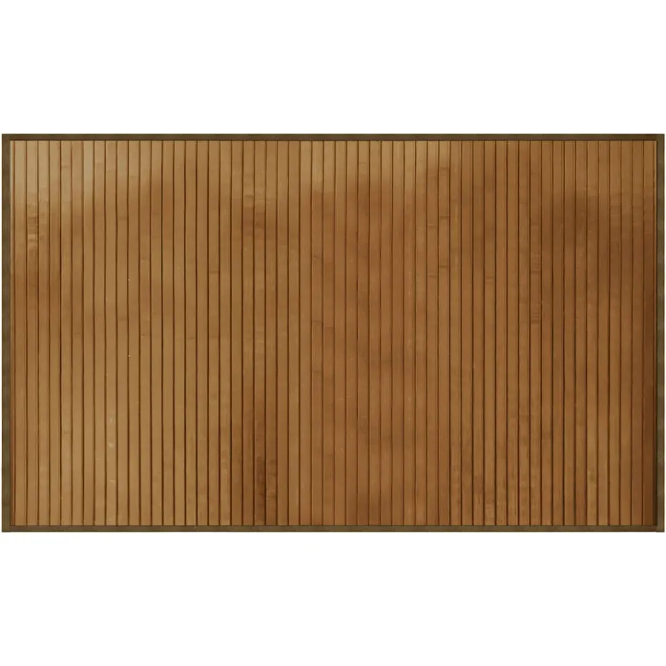 vidaXL Vloerkleed rechthoekig 60x100 cm bamboe bruin, foto 3