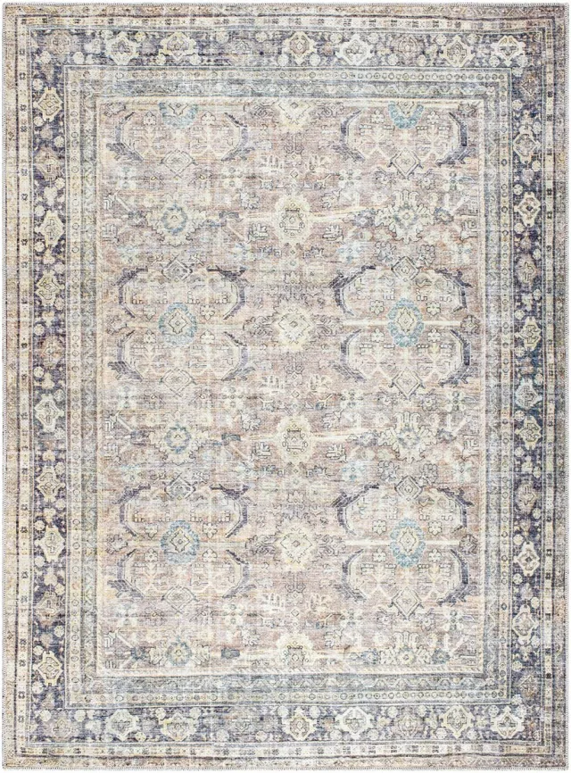 Surya Darling Becki Owens x Livabliss vloerkleed vintage wasbaar oosters beige