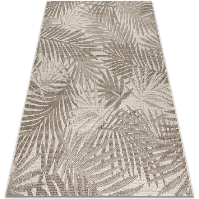 RUGSX Kleden Rugsx Sisal tapijt SISAL FLOORLUX 20504 blad motief 240x330 cm Beige