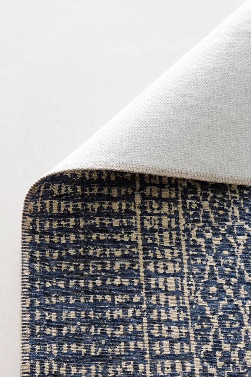 NOUS Living Tulia vloerkleed blauw, foto 5