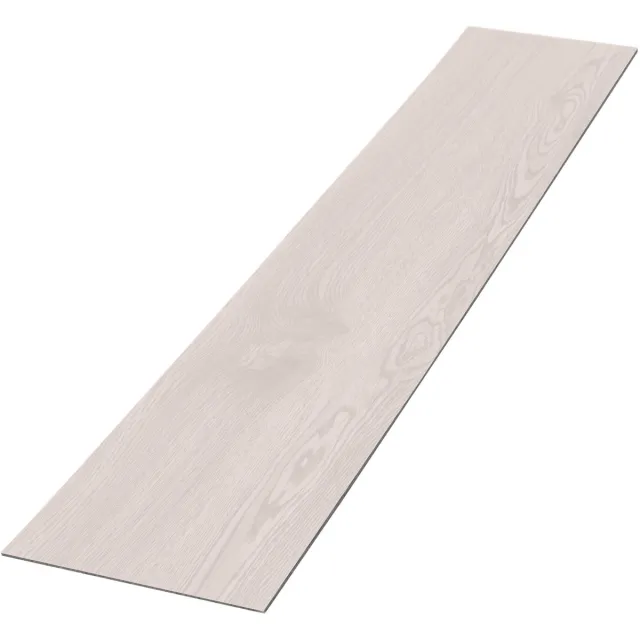 ml-design Deluxe PVC vloerplanken zelfklevende vinylvloer eik-wit houtlook 91,5x15,3 cm dikte 2 mm 6,69m²/48 planken antislip waterbestendig eenvoudige installatie laminaat planken natuurlijk houteffect met click systeem voor elk interieur