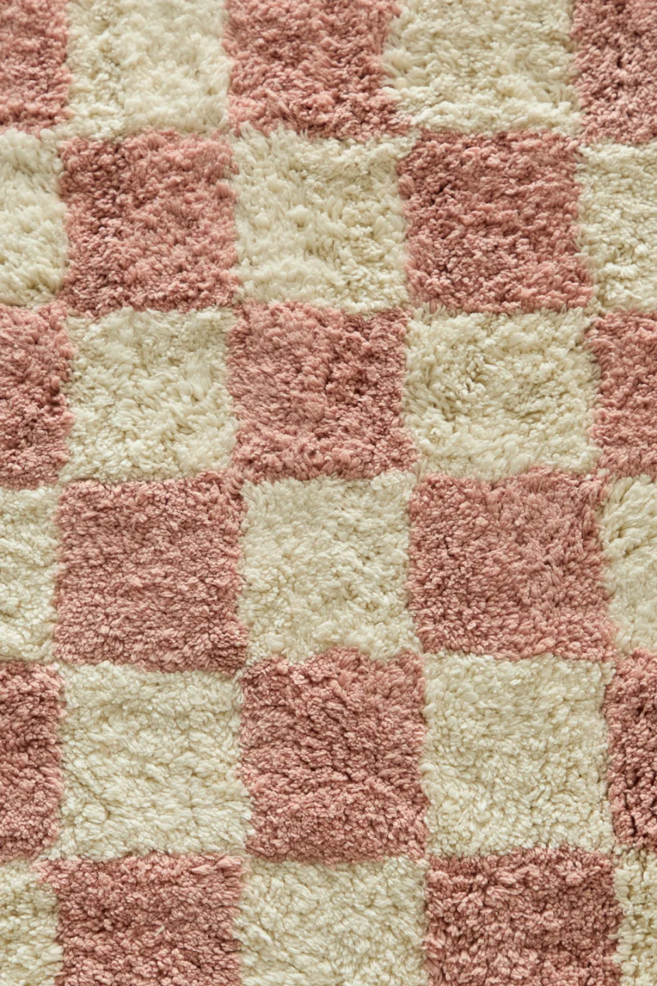 NOUS Kids Checker board kindervloerkleed roze, foto 4
