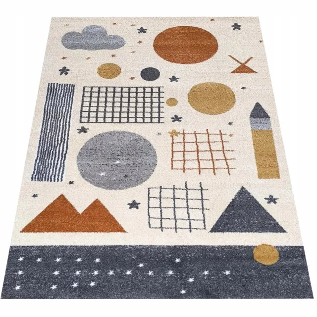 DYWANPOL SP.Z O.O. Lovi Lumi Kinderkleed Beige Meerkleurig 200x290 cm