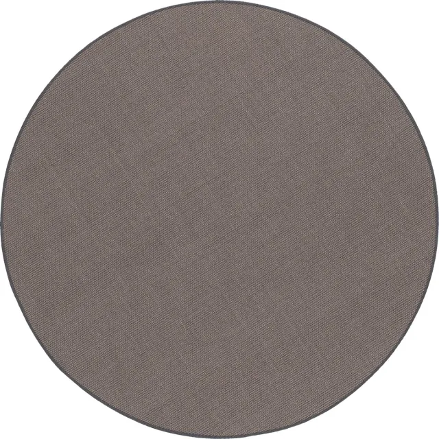 Snapstyle Vloerkleed Sisal Natuur Rond Grijs Beige