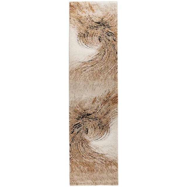 Meghan Lalee Vloerkleed Bologna 462 terra – 80 x 300 cm – polypropyleen & polyester, machinegeweven