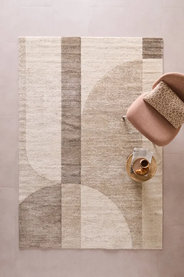 NOUS Living Horizon vloerkleed crème, foto 2